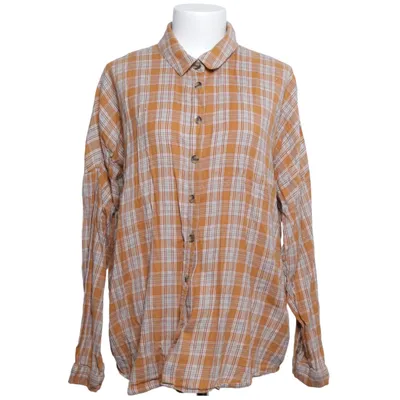 Flannel shirt (Brown, White) from Blendshe Cotton