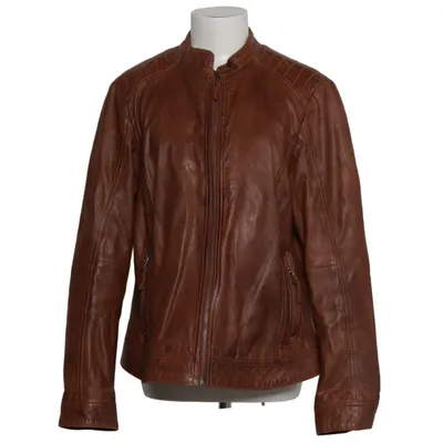 Leather jacket (Brown) from 7 eleven