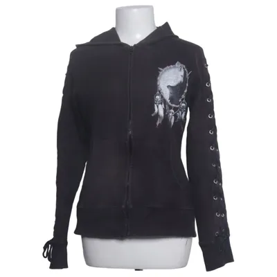 Sweat à capuche (Noir) de Spiraldirect Coton, Élasthane