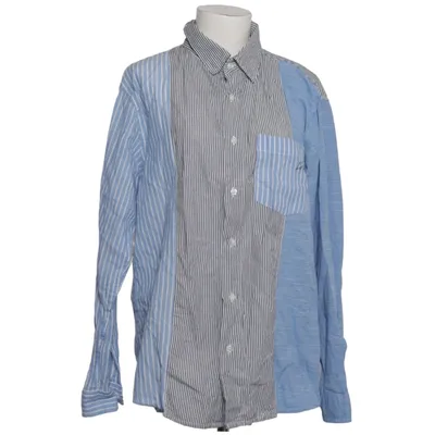 Shirt (Blauw, Wit, Zwart) van Loom Katoen