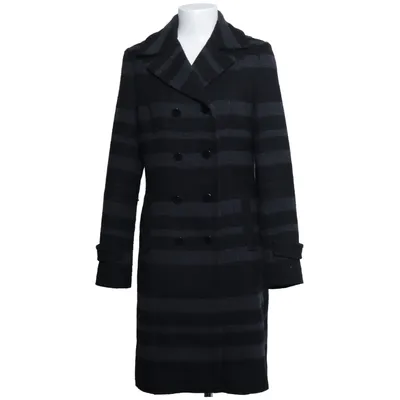 Coat (Gray, Black) from Maura by Claudia Sträter Acrylic, Polyester, Viscose, Wool
