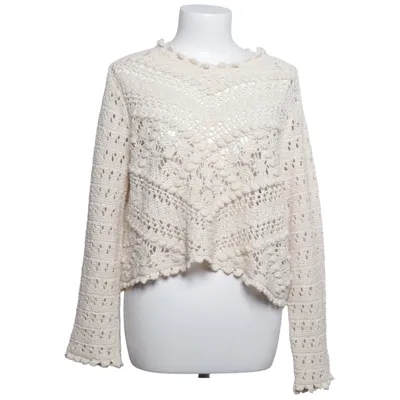 Strickpullover (Beige) von Zara Baumwolle, Polyester