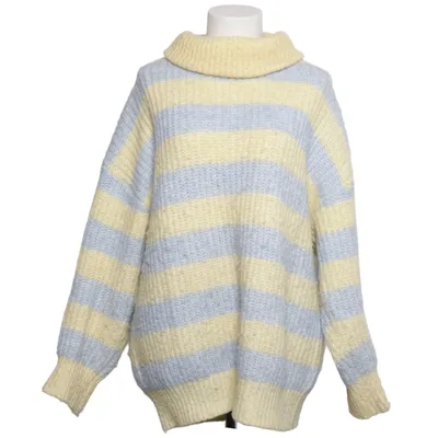 Turtleneck (Yellow, Blue) from Mango Alpaca wool, Elastane, Polyester