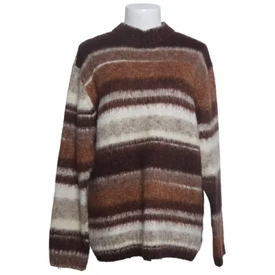 Sweater (Brun, Beige, Flerfarvet) fra Zara Akryl, Polyester, Uld