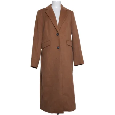 Coat (Brown) from Beaumont Polyester, Viscose, Wool