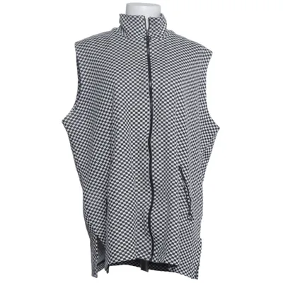 Outer vest (Black, White) from Finn Karelia Cotton, Polyester