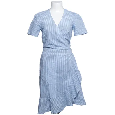 Wrap dress (Blue, White) from WE Cotton