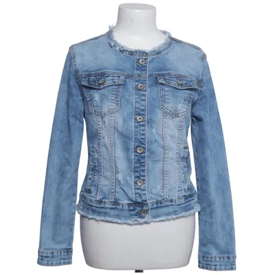 Veste en jean (Bleu) de Nina Carter Coton, Élasthane, Polyester
