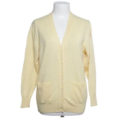 Cardigan (Geel) van Phildar Acryl, Wol