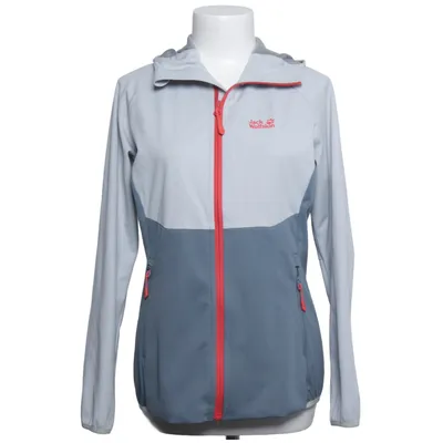 Softshell jacket (Gray, Blue) from Jack Wolfskin Polyester