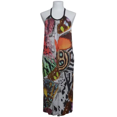 Halterneck-kjole (Flerfarvet) fra Studio Anneloes Elastan, Viscose