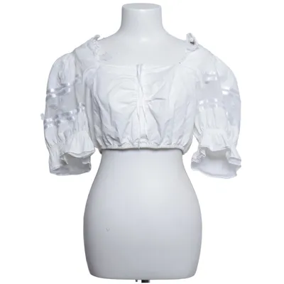 Dirndl blouse (White) from Krüger Cotton