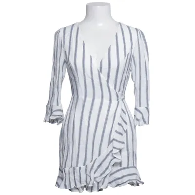 Wikkeljurk (Wit, Blauw) van Yours Truly Katoen, Polyester