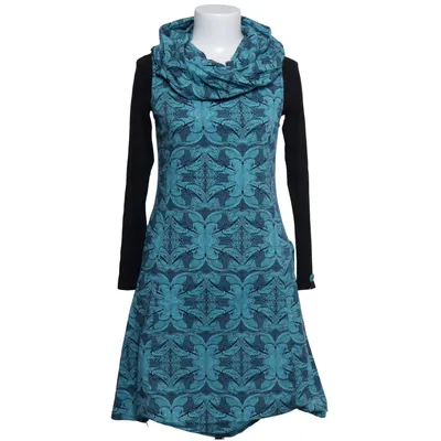 Robe (Bleu, Noir) de Zergatik Coton, Élasthane