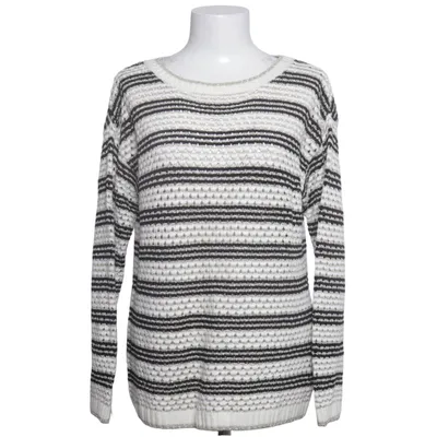 Sweater (Sort, Hvid, Guld) fra Oltre Bomuld, Metallfiber, Polyamid, Polyester