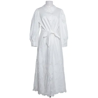 Shirt dress (White) from Mikael Aghal