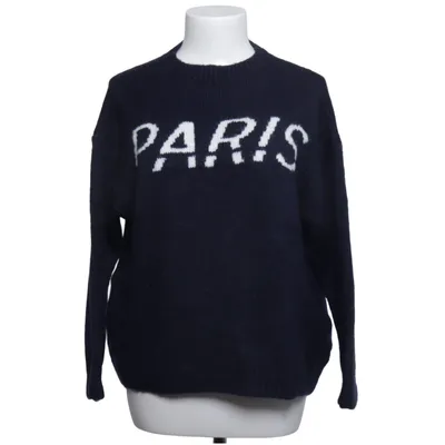 Sweater (Blue, White) from LVCILIA Acrylic, Polyamide, Polybutylene, Wool