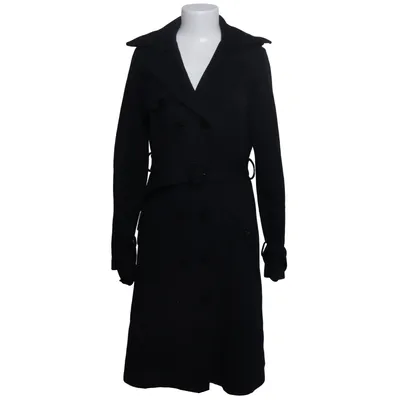 Frakke (Sort) fra Elisabetta Franchi Akryl, Polyester