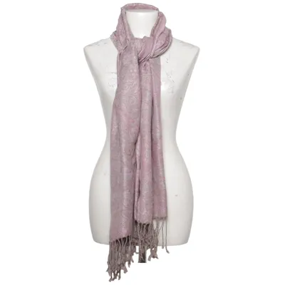 Halstørklæde (Pink) fra Scarfs 4 You Viscose, Akryl