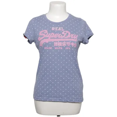 T-shirt (Blå) fra Superdry Vintage Bomuld, Polyester