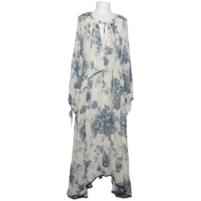 Robe (Bleu, Blanc) de Sabyasachi Calcutta x H&M