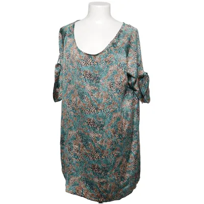 Dress (Blue, Brown, Multicolored) from One Way