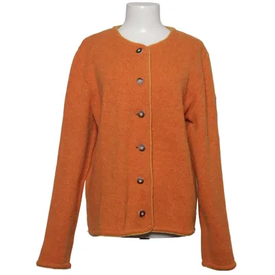 Strickjacke (Orange) von Georg Maier Wolle