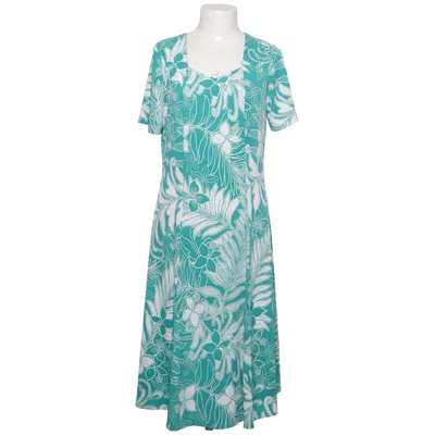 Jurk (Groen, Wit) van Couture Line Elastaan, Polyester