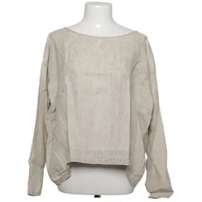 Bluse (Beige) von Nygårdsanna Leinen