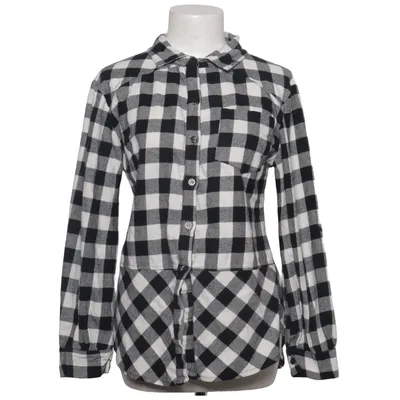 Flanellskjorta (Svart, Vit) från Ambra Bomull, Polyester