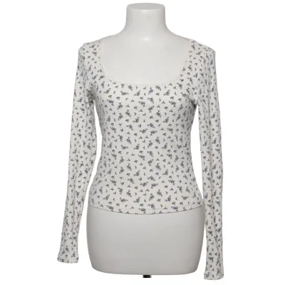 Långärmad t-shirt (Vit, Blå) från Divided by H&M