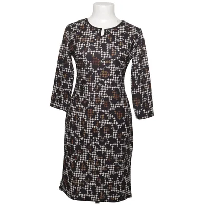 Dress (Black, White, Brown) from Dazzling Elastane, Polyester