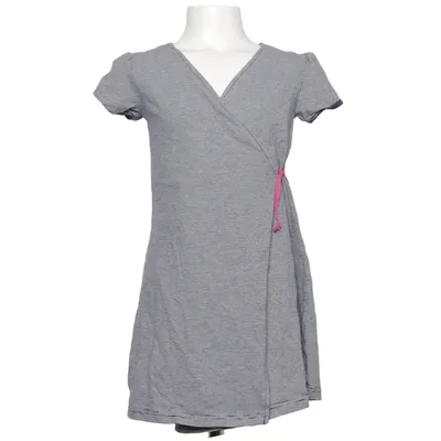 Wrap dress (Blue, White) from Kids and Friends Cotton, Elastane