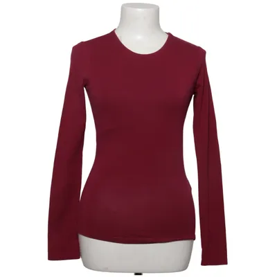Long sleeve T-shirt (Red) from Zara Cotton, Elastane