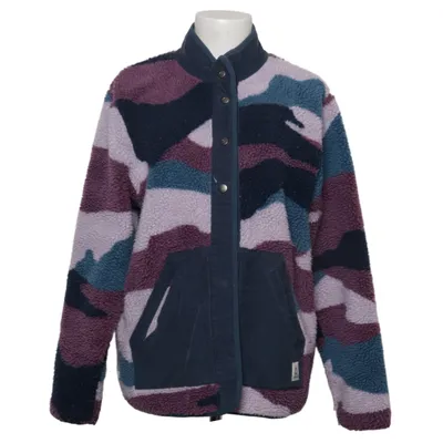 Fleece jacket (Blue, Purple, Multicolored) from Passenger Organic cotton, Recycled cotton, Recycled polyester