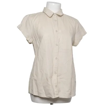 Kortærmet skjorte (Beige) fra Up2Fashion Bomuld, Linned