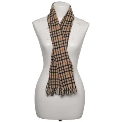 Scarf (Beige, Black, Brown) from DAKS Signature Cashmere