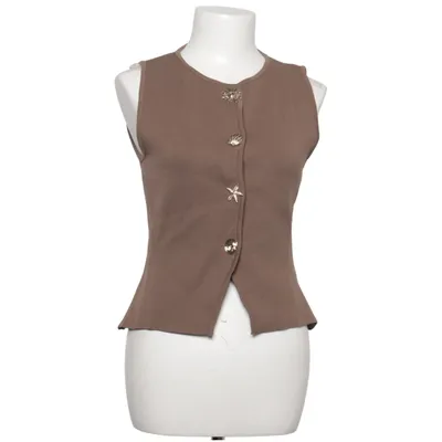 Weste (Braun) von Amisu Knitwear Polyamid
