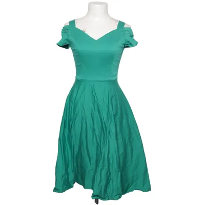 Jurk (Groen) van Hell Bunny Katoen, Elastaan, Viscose