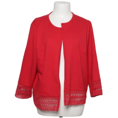 Cardigan (Rød) fra No1 Bomuld, Polyester