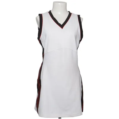 Baskettrøje (Hvid, Sort, Rød) fra Adidas Equipment Elastan, Polyester