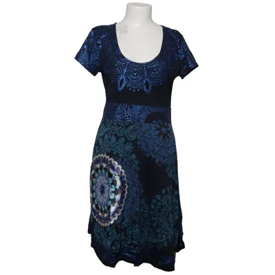 Kleid (Schwarz, Blau) von Desigual Baumwolle