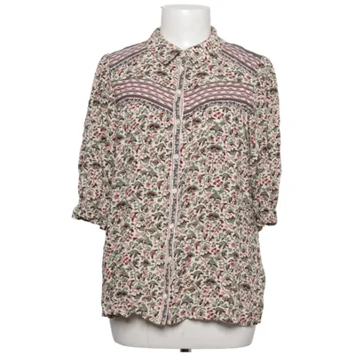 Bluse (Beige, Rød, Grøn) fra Ba&sh Viscose