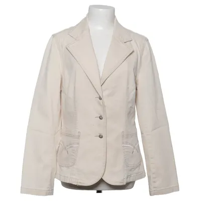 Blazer (Beige) from T3 Cotton, Elastane, Polyester
