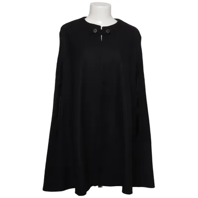 Cape (Sort) fra Zara Woman Polyamid, Viscose, Uld