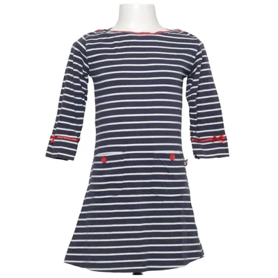 Dress (Blue, White) from Kids and Friends Cotton, Elastane