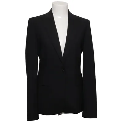 Blazer (Black) from Hugo Boss Elastane, Wool