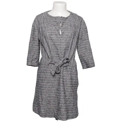 Kleid (Blau, Mehrfarbig) von Loreak Mendian Baumwolle, Metallfaser, Polyester