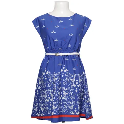 Robe (Bleu, Blanc, Rouge) de Iska Polyester