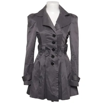 Trenchcoat (Grau) von Lipsy London Baumwolle, Polyamid, Polyester